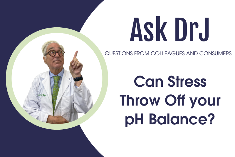 Can stress throw off your pH balance?