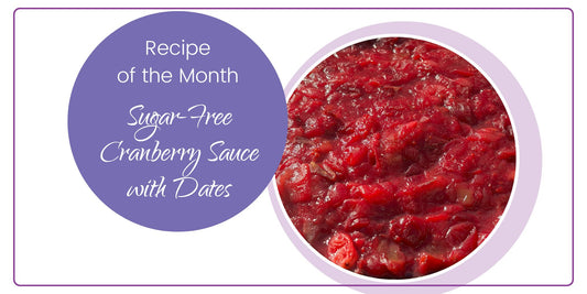 Sugar-Free Cranberry Sauce with Dates