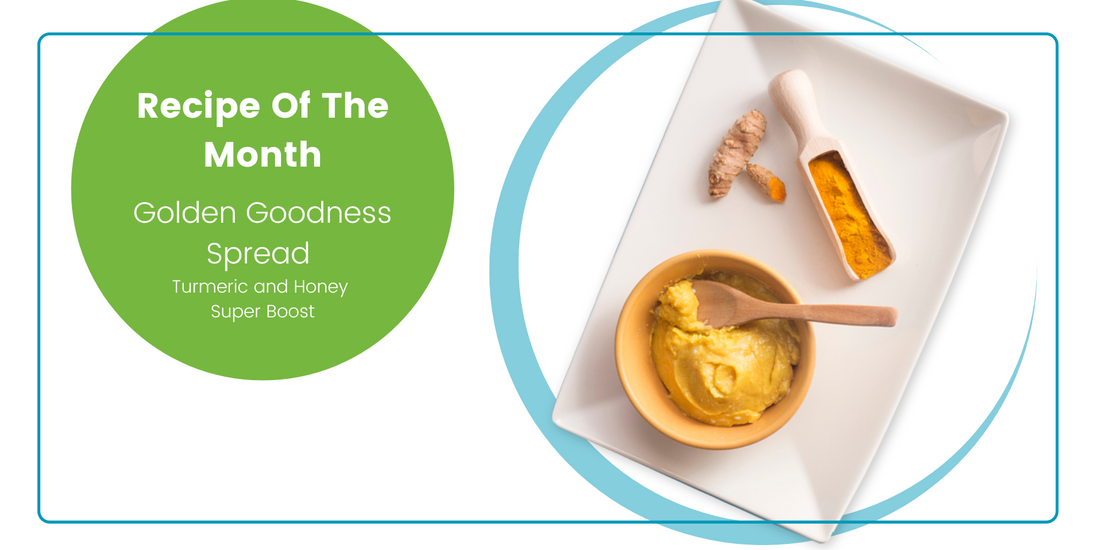 Golden Goodness Spread – Turmeric and Honey Super Boost