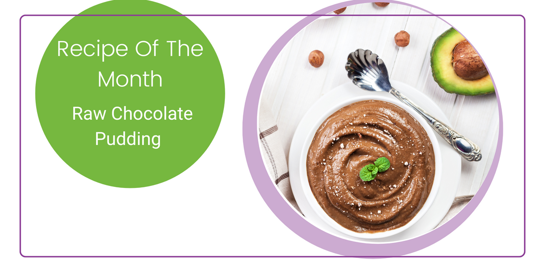 Raw Chocolate Pudding Recipe (serves 4)